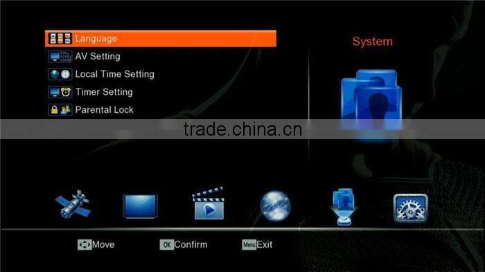 New Openbox V8 combo satellite tv receiver digital satellite receiver technosat satellite receiver