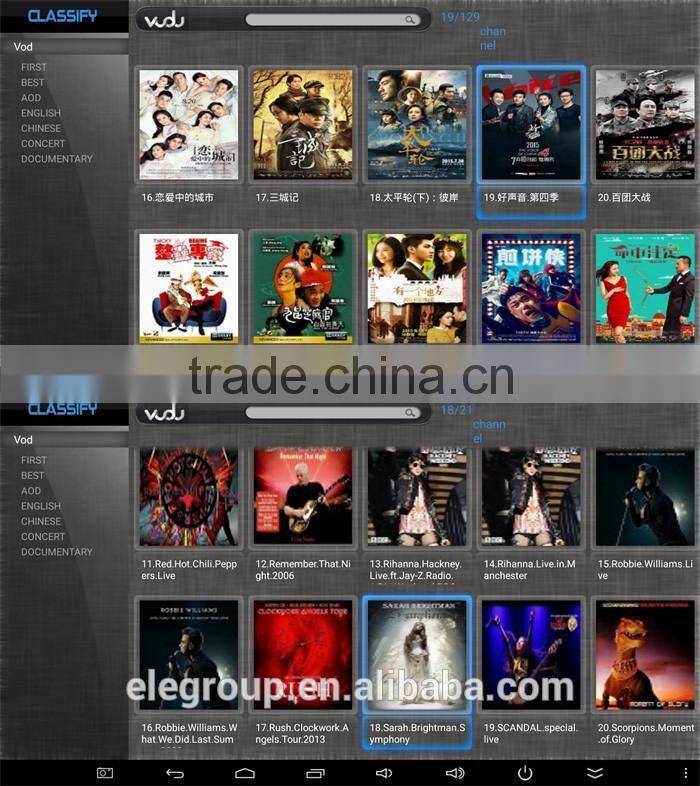 Hot sales Quad Core Malaysia iptv iview i7s support 1/3/6/12 subscription