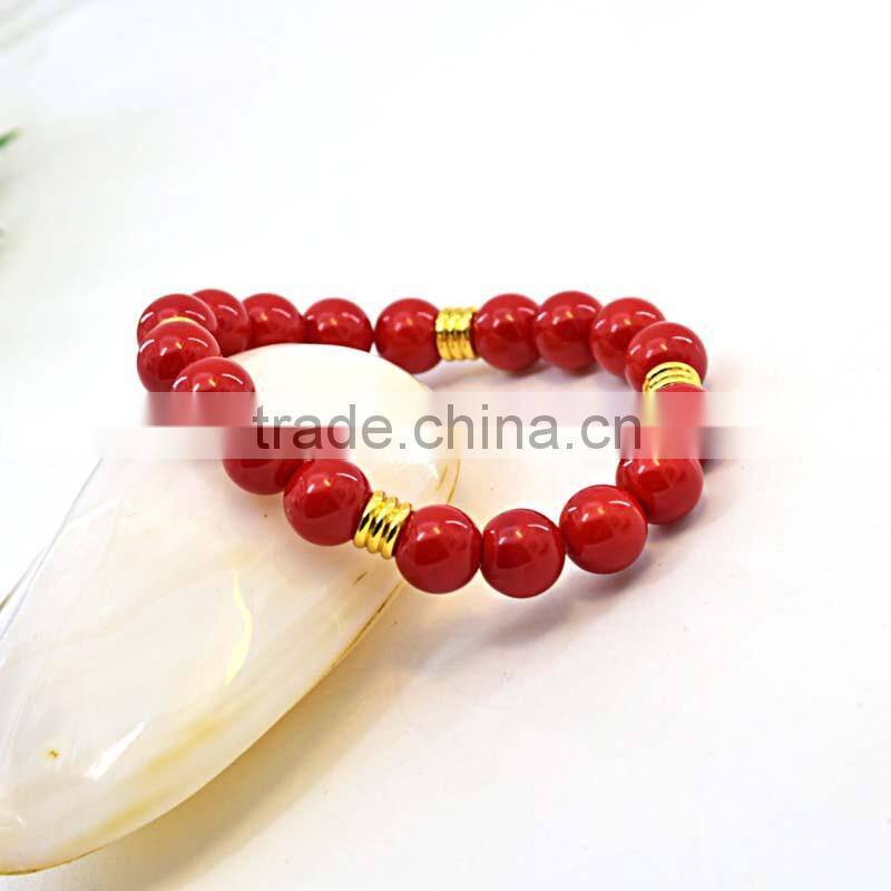 new gold chain design for men wristband Cat's eye opal beads bracelet bangle