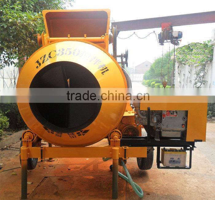 Reasonable Price Used Mobile Diesel Hopper Cement Mixer for sale