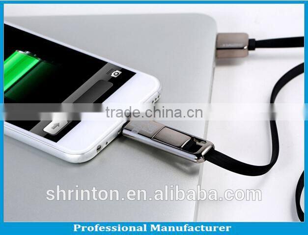 REMAX 2 in 1 8pin Micro USB Sync Data Cable Charger High Speed Micro for Samsung