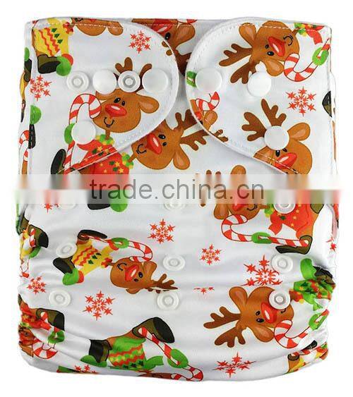 Alibaba China Cutey Printed One Size Fits All Natural Cloth Diaper