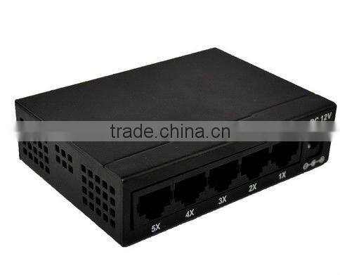 5port Mini 10/100M Desktop Ethernet Switch