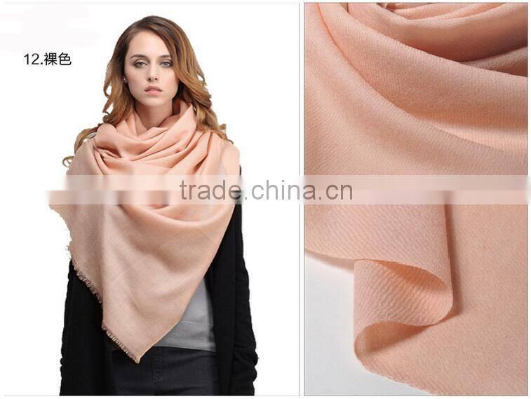 100% Pure Twill Cashmere Wool Shawl