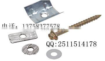 Hex head screw self tapping screw with rubber