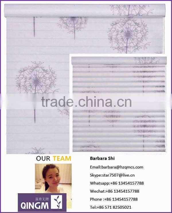 2016 latest design printing shangri la blind for window blinds roller shutter