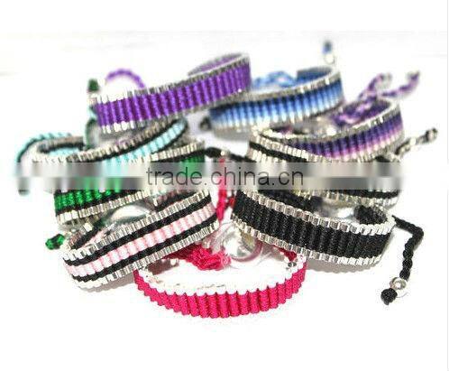 FL0819 Fashion handmade friendship brazilian bracelet, woven friendship bracelet