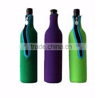 Hot sale neoprene wine bottle covers different size and style customized