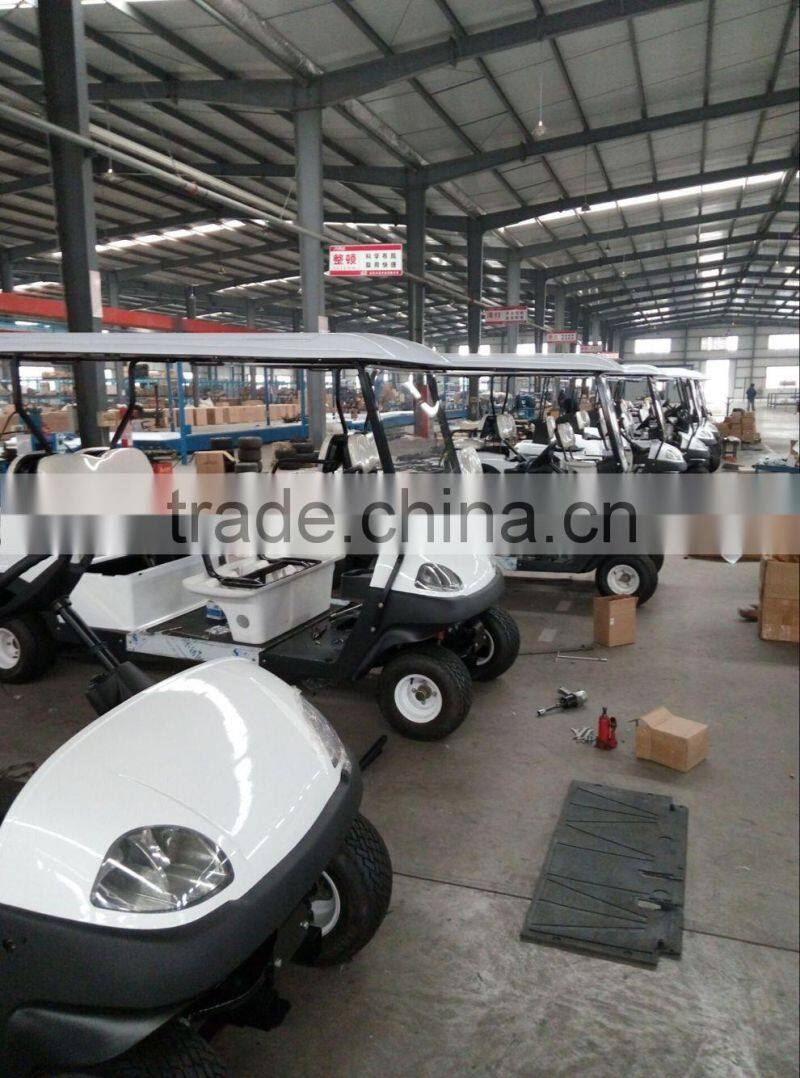 Aluminum chassis 2 seats electric golf cart