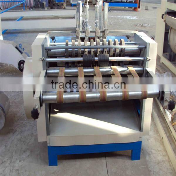 Corrugated box partition slotter/box making machinery