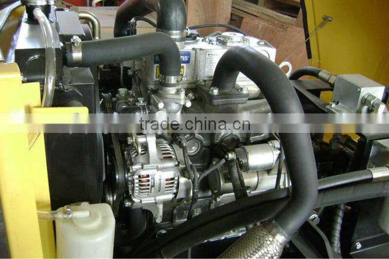 mini compactor,double drum JYL51C,work weight 1.8ton,UK engine