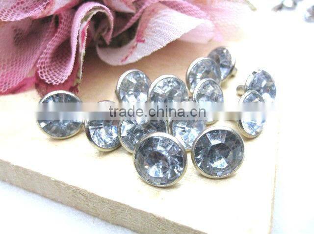 Rhinestone crystal rivet spike rhinestone rivet good quality and wholesale price