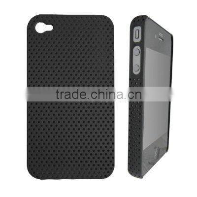 Shenzhen Wholesale Mesh Hard Case for iphone 4