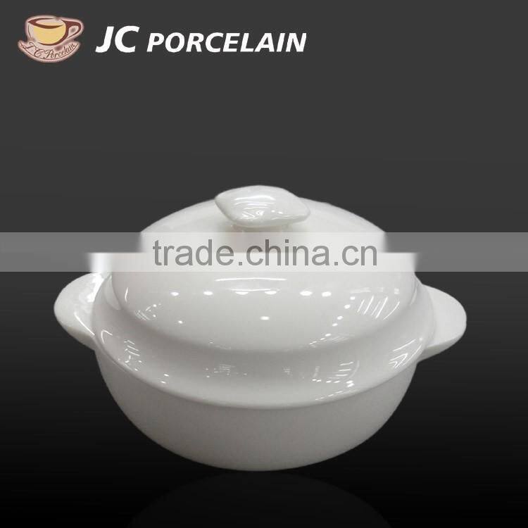 white ceramic porcelain soup tureen