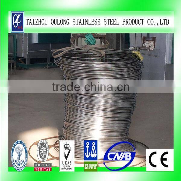 AURON/HEAWELL ABS BV GL DNV ISO OHSAS CE Stainless steel 303 decoration capillary tube/SS 303 deck tube /SS 303 design pipe