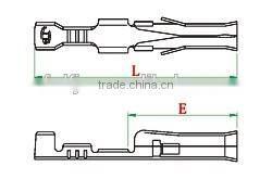 Custom electrical brass crimping terminals mold