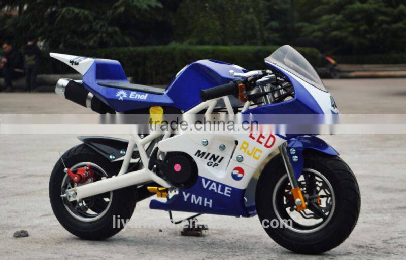 pull start 2 stroke 49cc Mini motorcycle