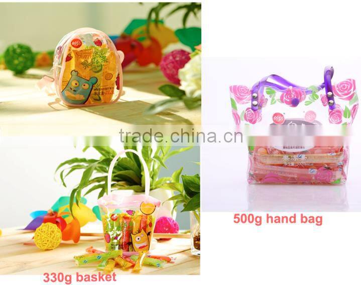 cute children food backpack bag packing jelly bar 225g
