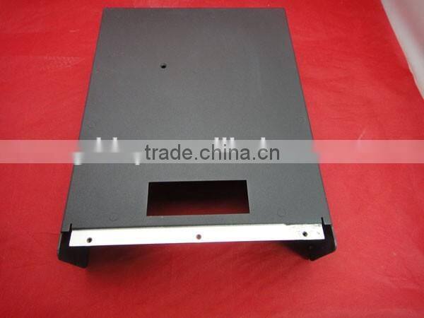 Mask before powder coating sheet metal parts aluminum box