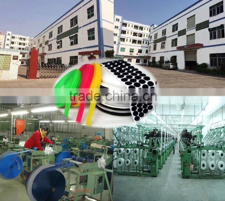 Nylon reusable adjustable hook and loop fastener tape