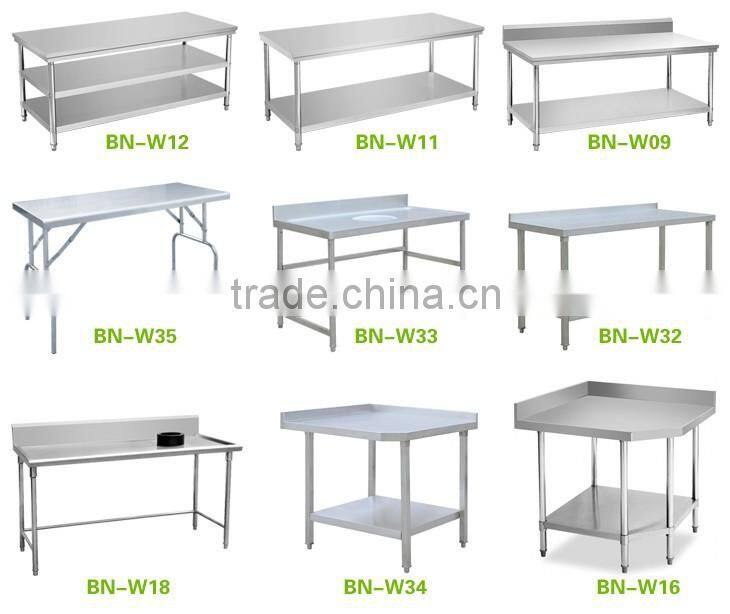 Commercial Stainless Steel Kitchen Over Shelf/Restaurant Kitchen Shelves BN-W17