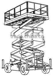 10m CE ISO approved Special offer wholesale scissor lift table