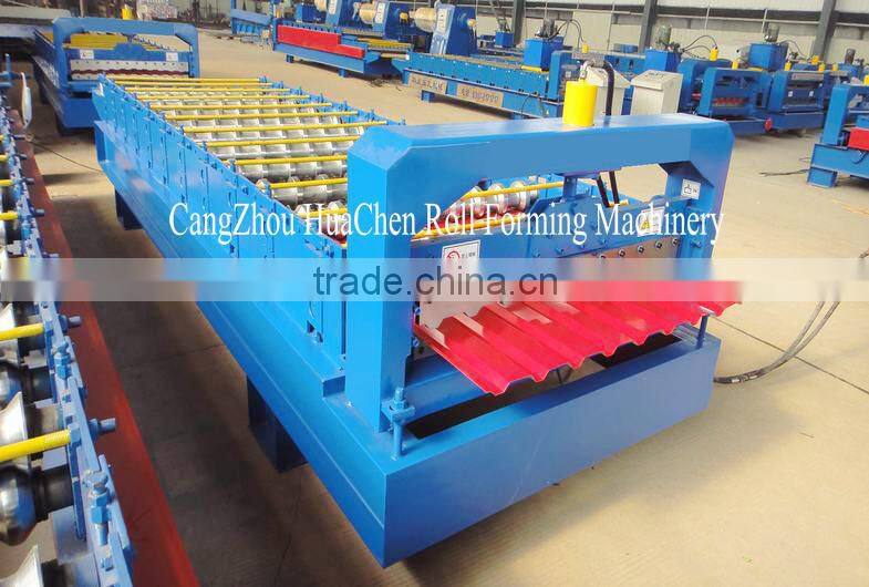 HC20 Steel Corrugated Wall Panel Cold Roll Forming Machine