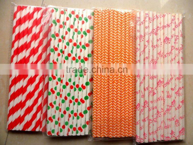 Flexible Paper Drinking Straw