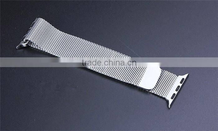 Stainless Steel Mesh Loop Milanese For Apple Watch Band 10 Colors
