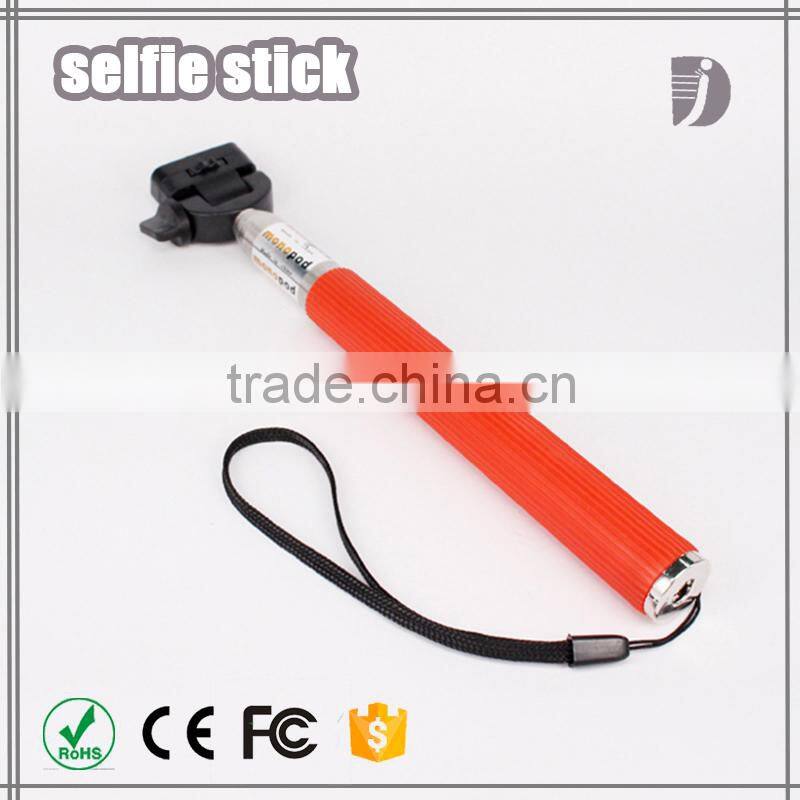 Cash on delivery from china extendable selfie stick with bluetooth remote