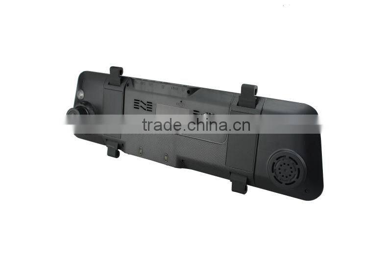 Newest Arrival 2 MP Dual Lens 4.3" TFT High Resolution LCD Screen Car Mirror Recorder