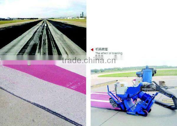 Road/bridge construction applied dustfree shotblasting grinding machine