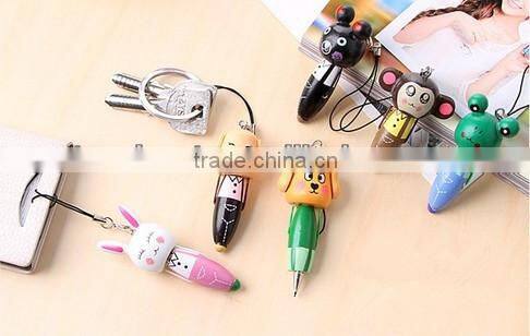 Cute Kawaii Korea Novelty wood mobile chin pen