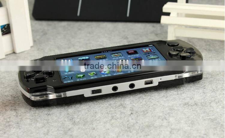 Portable 4.3inch screen Mp4 MP5 game player with camera/video/TV-Out