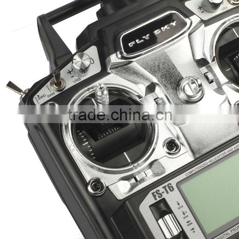 FlySky FS-T6 2.4GHz 6 Channel Digital Transmitter Receiver Radio System AFHDS