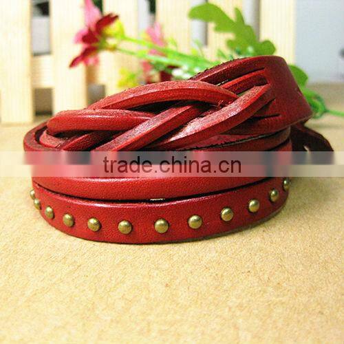 New arrival top design leather pirate bracelets