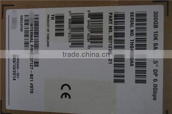 Hot Sale 507127-B21 300GB 10K 2.5 Sas HDD For HP YN