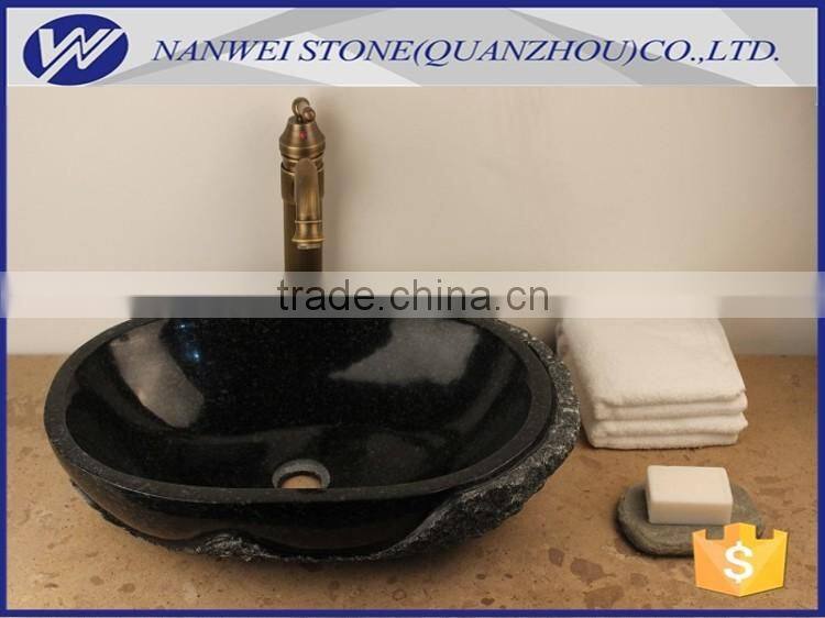 Natural marble stone sink for bathroom