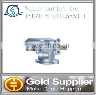 Brand New water outlet for ISUZU 8-94125853-1 with high quality and most competitive price.