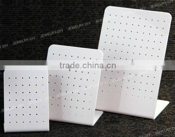 white leather pendant display props jewelry display props