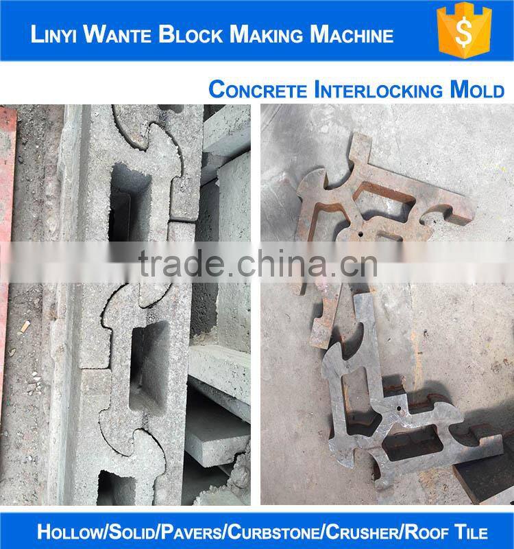 2015 Alibaba Block Making Machine Expert-- concrete interlocking paving block making machine price india