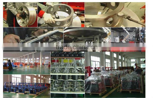 Full automatic wheel balancer, car garage equipment tire changer wheel balancer