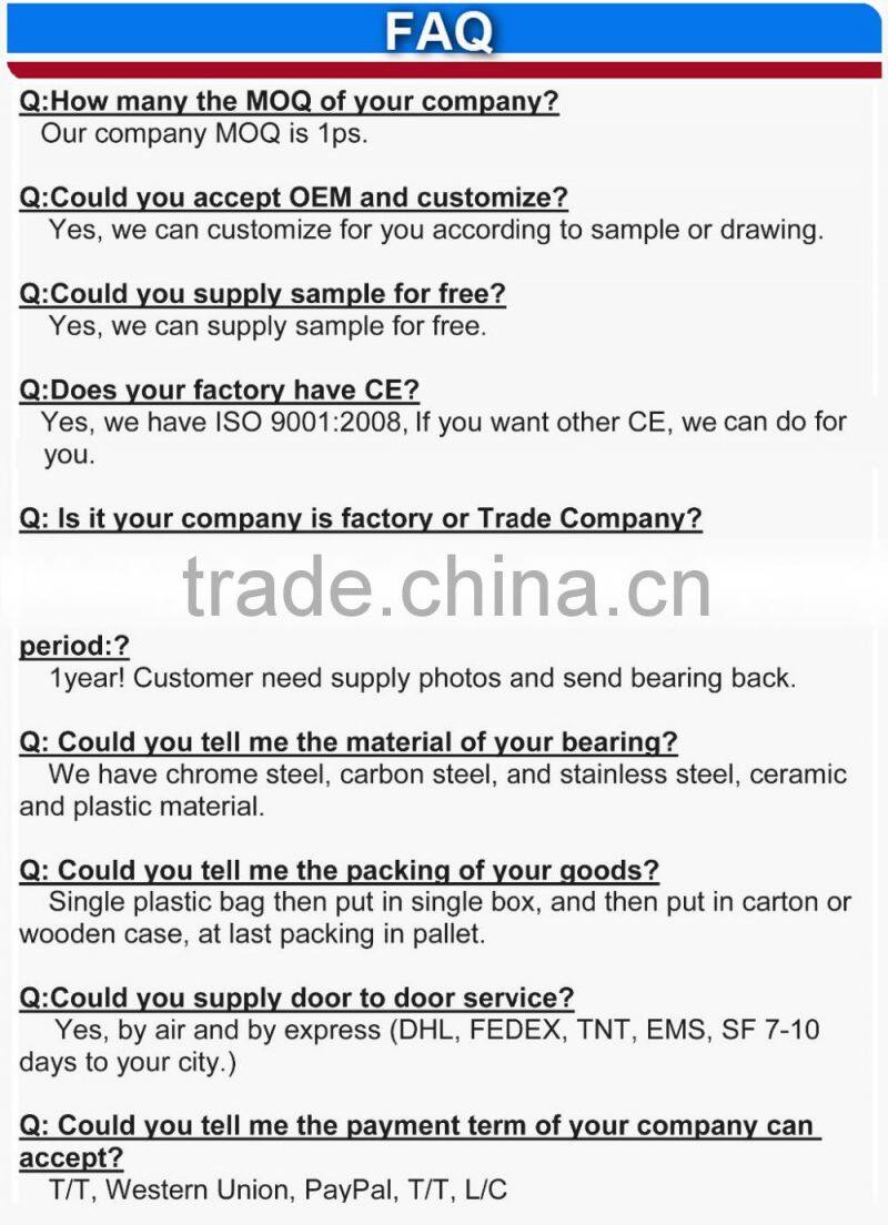 2016 hot sale self-aligning ball bearing 1301 made in wuxi