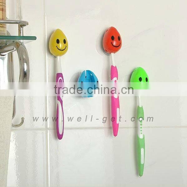 D1001 Suction Smile Toothbrush Holder