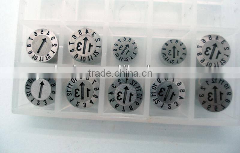 Alibaba Year Date Marked Pin for 2014 for mold