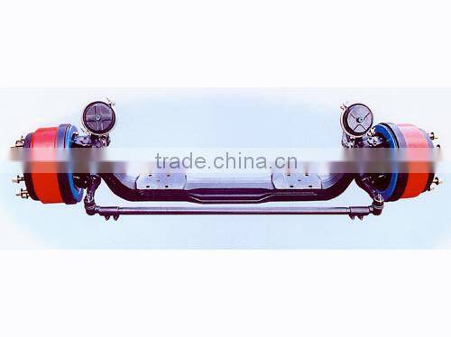 Heavy Truck 9 ton self-steering front axle assembly