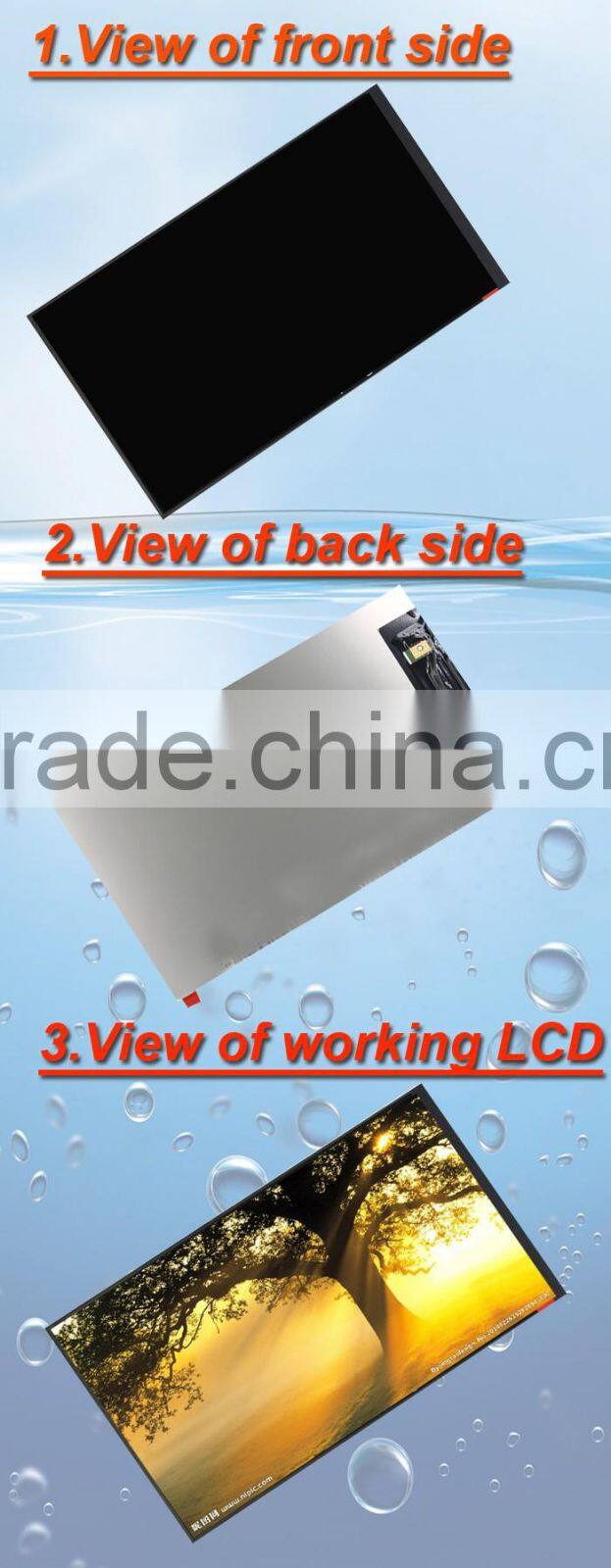 8inch 300nits 800*1280 MIPI interface IPS tft lcd display panel