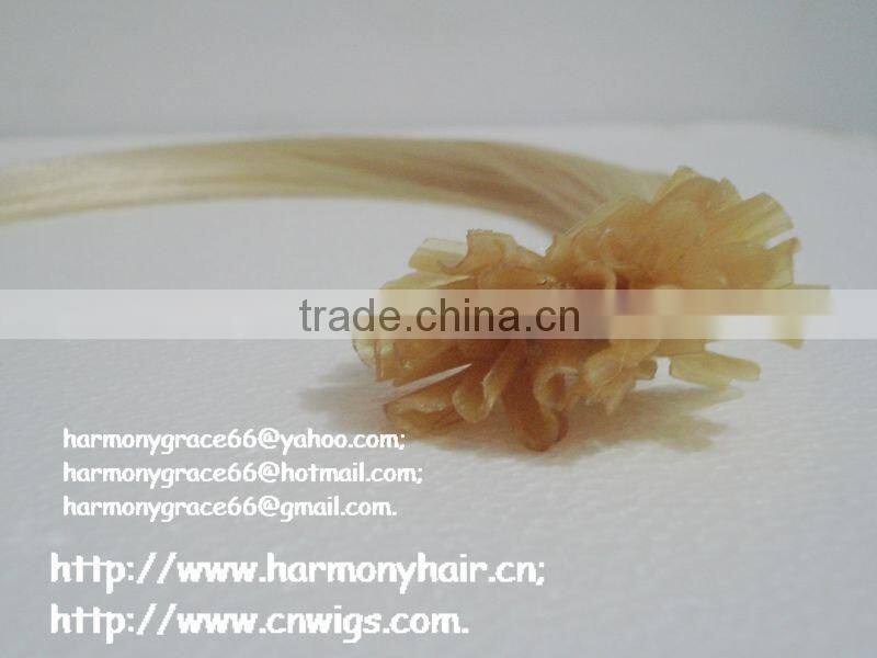 2014 NEW remy high quality u-tip human hair extensions