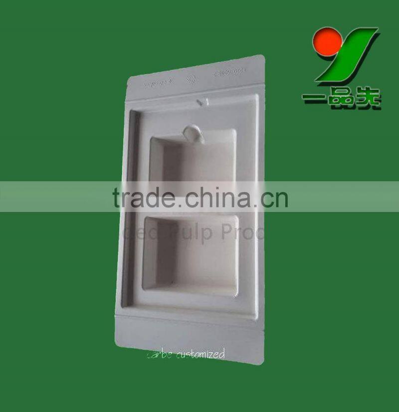 Gongguan Customized Biodegradable Disposable Natural Smooth Surface Bagasse Pulp Material Premium Gift Box,Premium Packaging