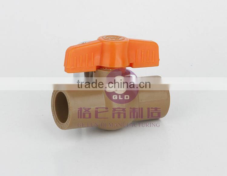 Factory custom new design pvc plastic ball valve china supplier